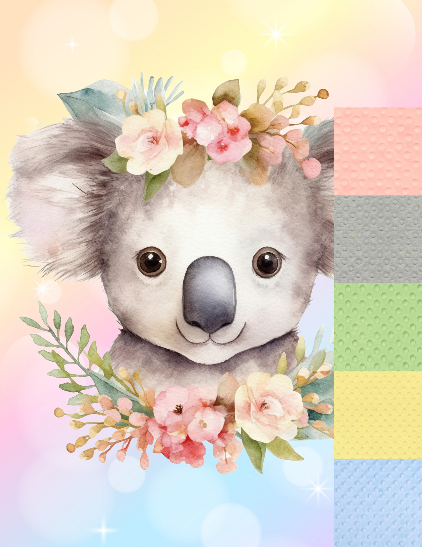Couverture Koala Pastel