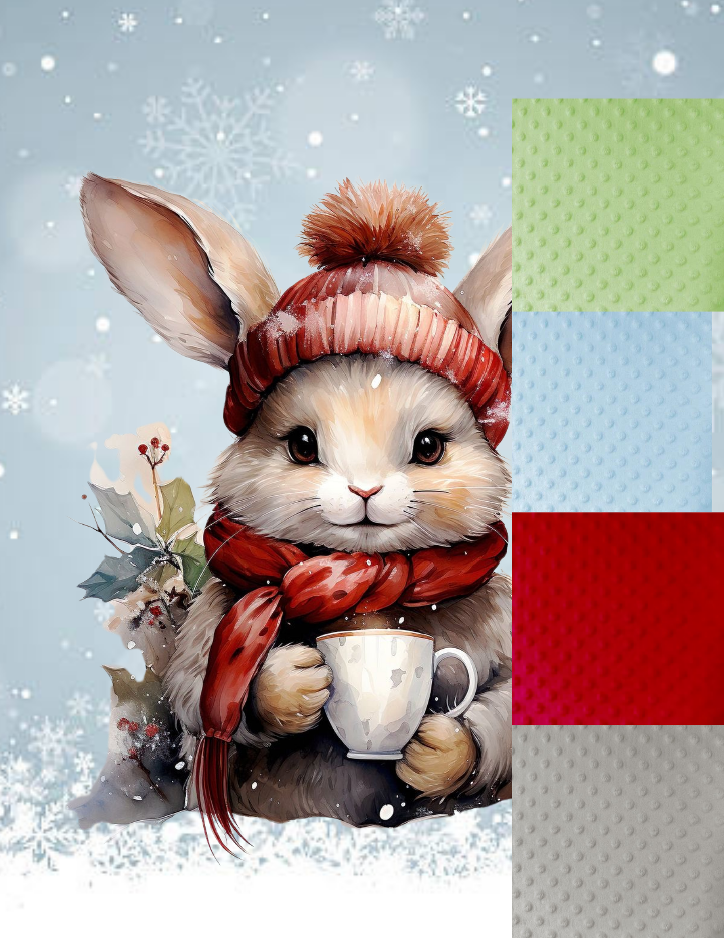 Couverture Lapin Hivernal