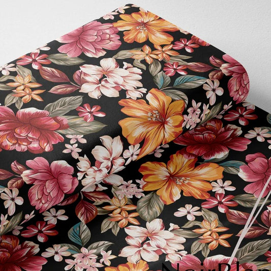 Poncho Floral Automnale