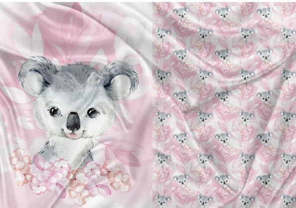 Pink Koala Blanket 