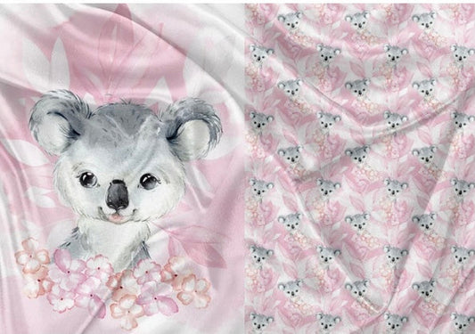 Pink Koala Blanket 