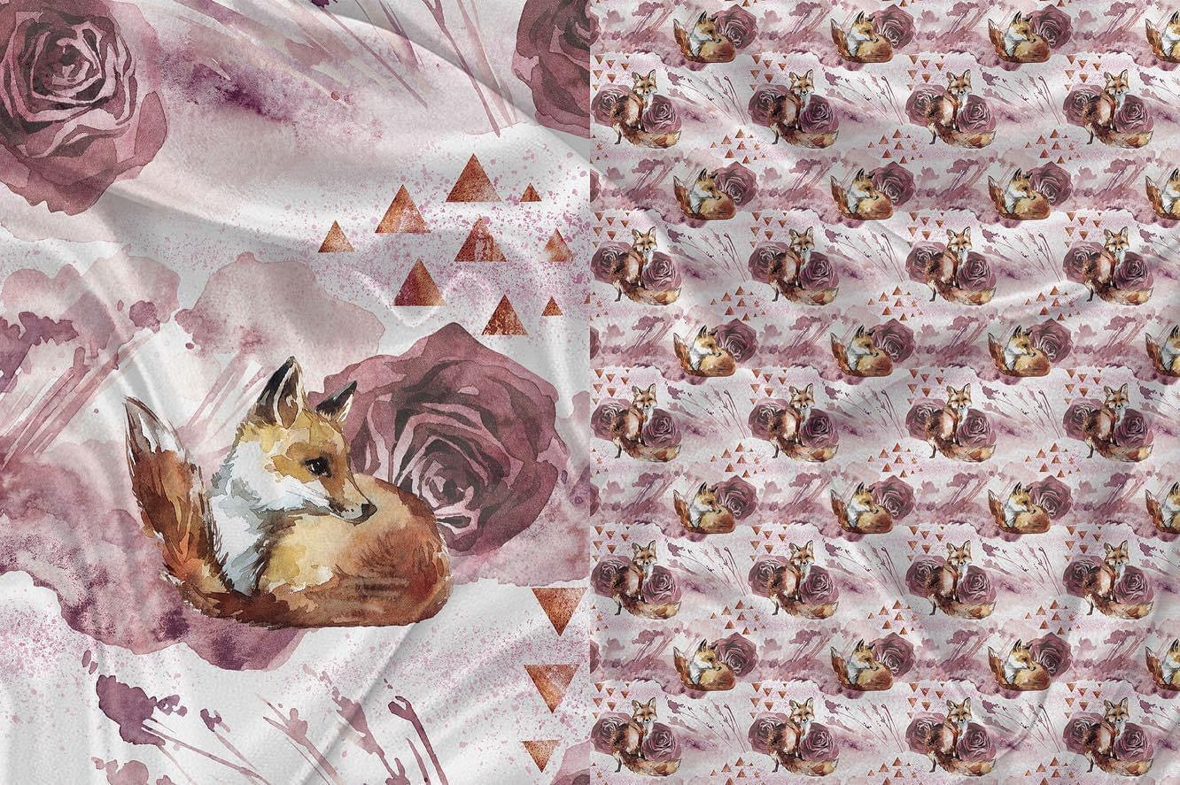 Pink Fox Blanket 